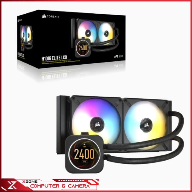 CORSAIR H100i ELITE CAPELLIX LCD 11 CORSAIR H100i ELITE CAPELLIX LCD 01