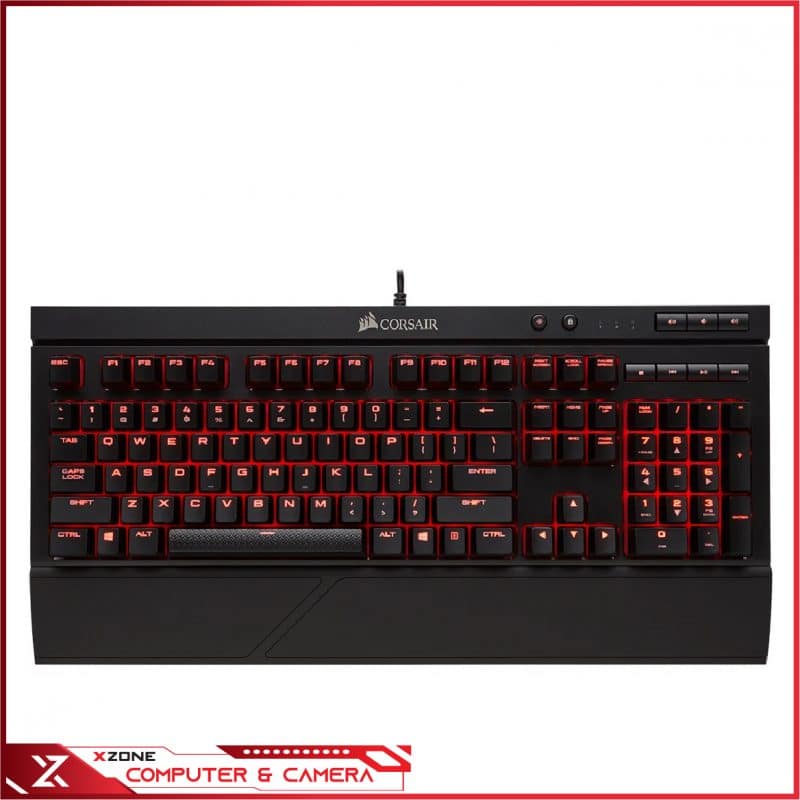 CORSAIR K68 RED LED Cherry MX Red Switch 01