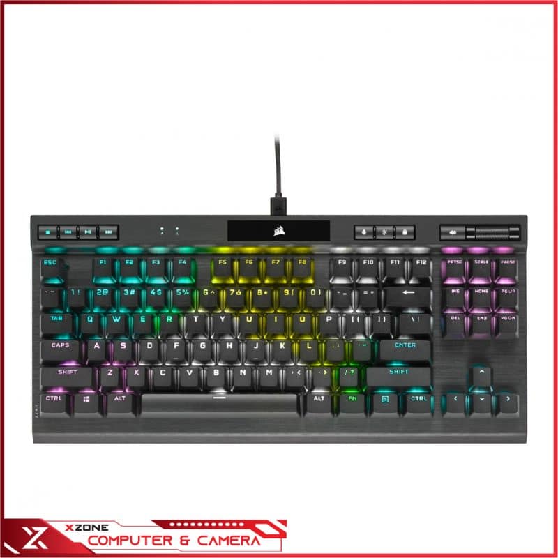 CORSAIR K70 TKL RGB CHAMPION SERIES Cherry MX Red switch 01