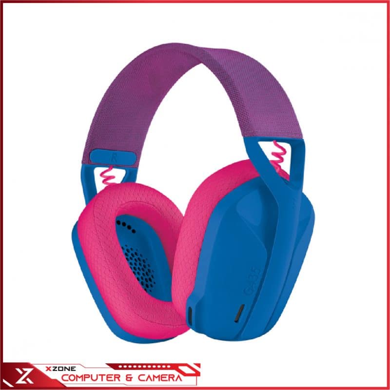 LOGITECH G435 LIGHTSPEED WIRELESS BLUE RASPBERRY 01