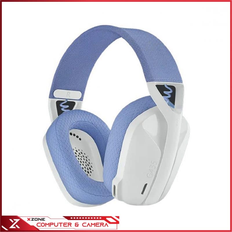 LOGITECH G435 LIGHTSPEED WIRELESS WHITE 01
