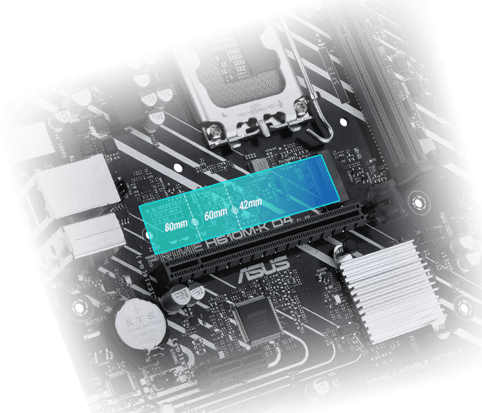 ASUS PRIME H610M-K D4 6 ASUS PRIME H610M-K D4