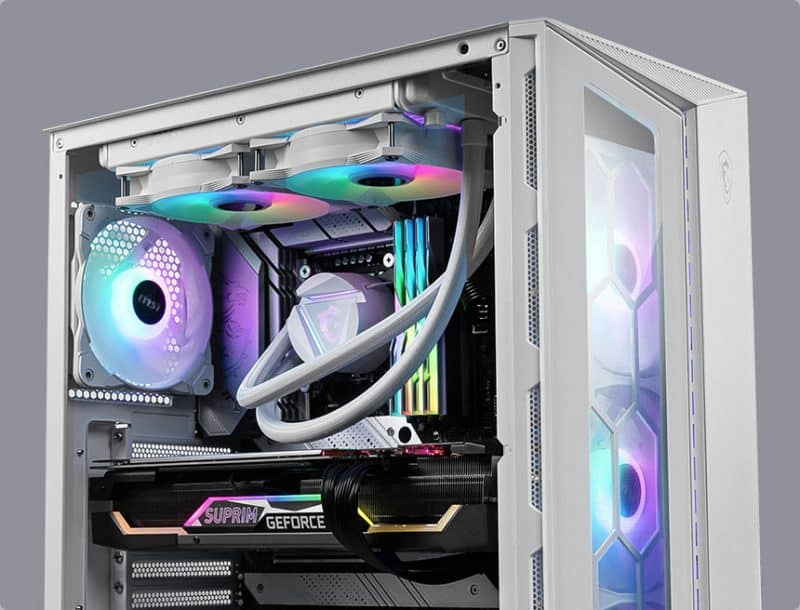 MSI MPG GUNGNIR 110R WHITE 9 MSI MPG GUNGNIR 110R WHITE