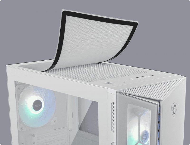 MSI MPG GUNGNIR 110R WHITE 11 MSI MPG Gungnir 110R White