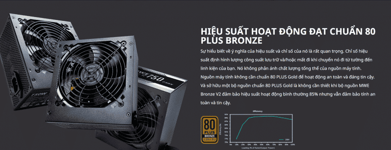 COOLER MASTER MWE 750 BRONZE V2 4 CM MWE 750 BRONZE V2