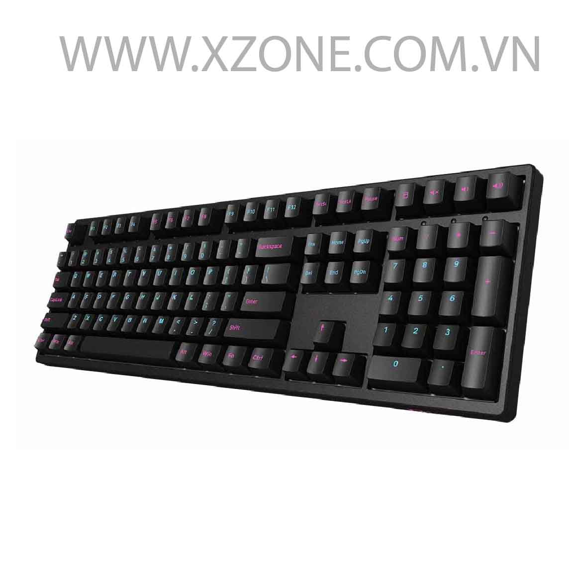 AKKO 3108 DS MIDNIGHT - Cherry Blue switch 7 Bàn phim cơ akko XZONE đồng nai