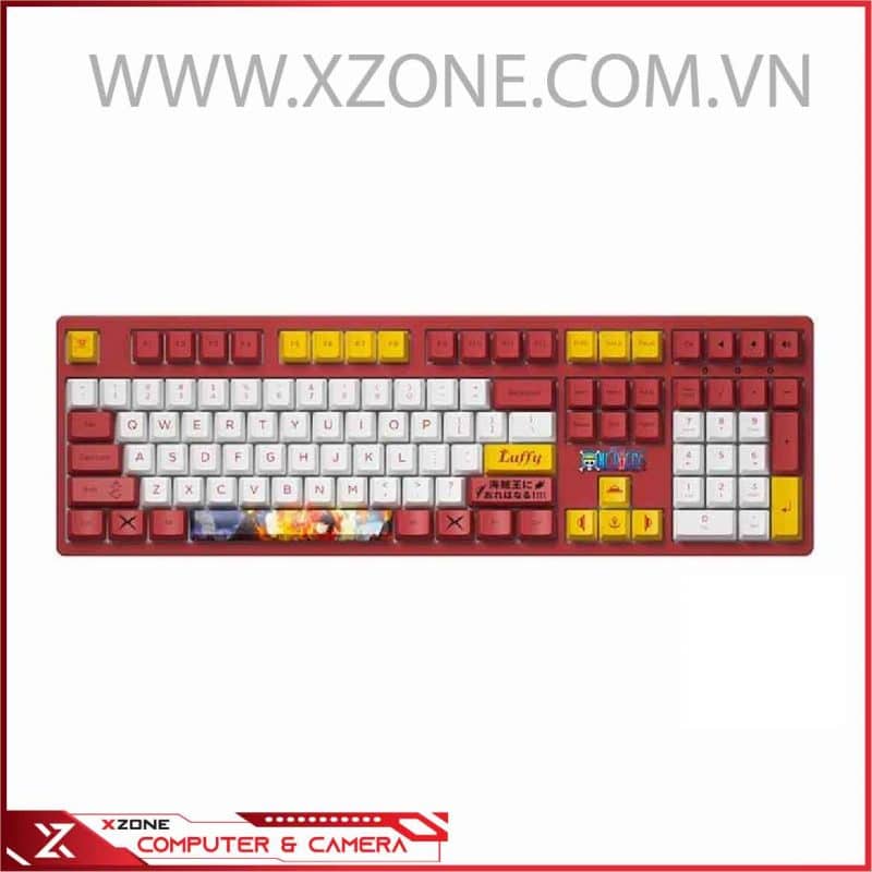 AKKO 3108 V2 ONE PIECE - LUFFY - Akko Pink switch V2 7 Bàn phim cơ akko XZONE đồng nai