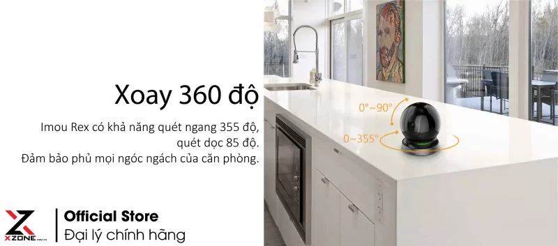 IMOU IPC-A26LP - REX 5 camera imou rex 2mp xoay 360 do xzone dong nai 1