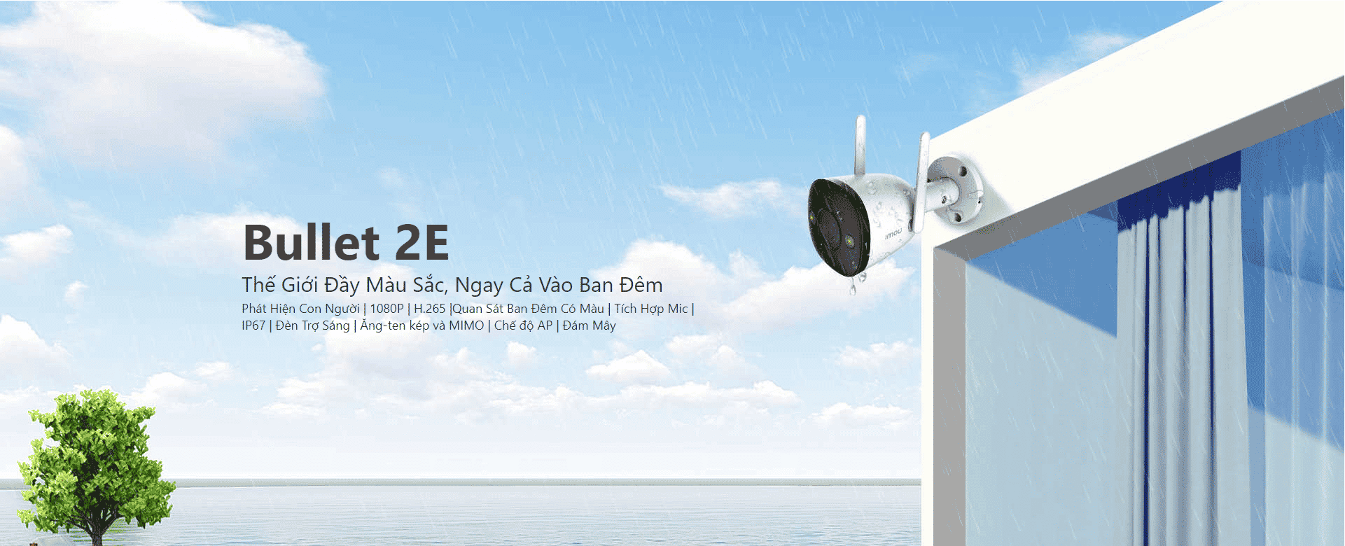 IMOU IPC-F22FP - BULLET 2E 3 camera wifi imou XZONE dong nai