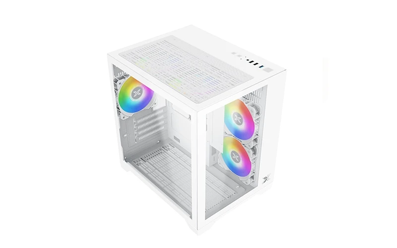 BỘ PC I3 12100F H610M H RTX 2060 9 case-xigmatek-aqua-m-arctic