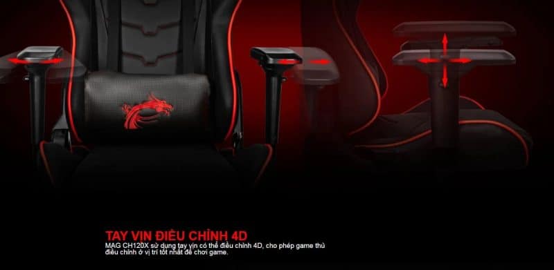 MSI MAG CH120 X 8 Ghế gaming xzone đồng nai