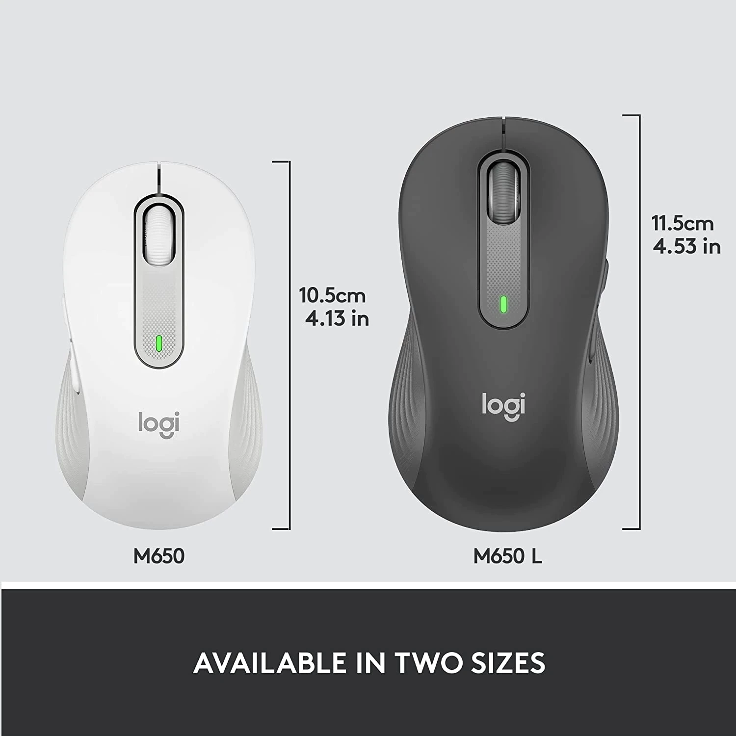 LOGITECH M650L WIRELESS BLACK 6 chuột gaming logitech xzone đồng nai