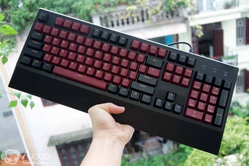 AKKO MOJIKE GK1 BLACK RED 7 review ban phim co mojike gk1 black pink black red 03
