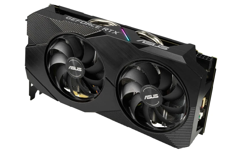 BỘ PC I3 12100F H610M H RTX 2060 6 vga-asus-dual-rtx2060-6g-evo