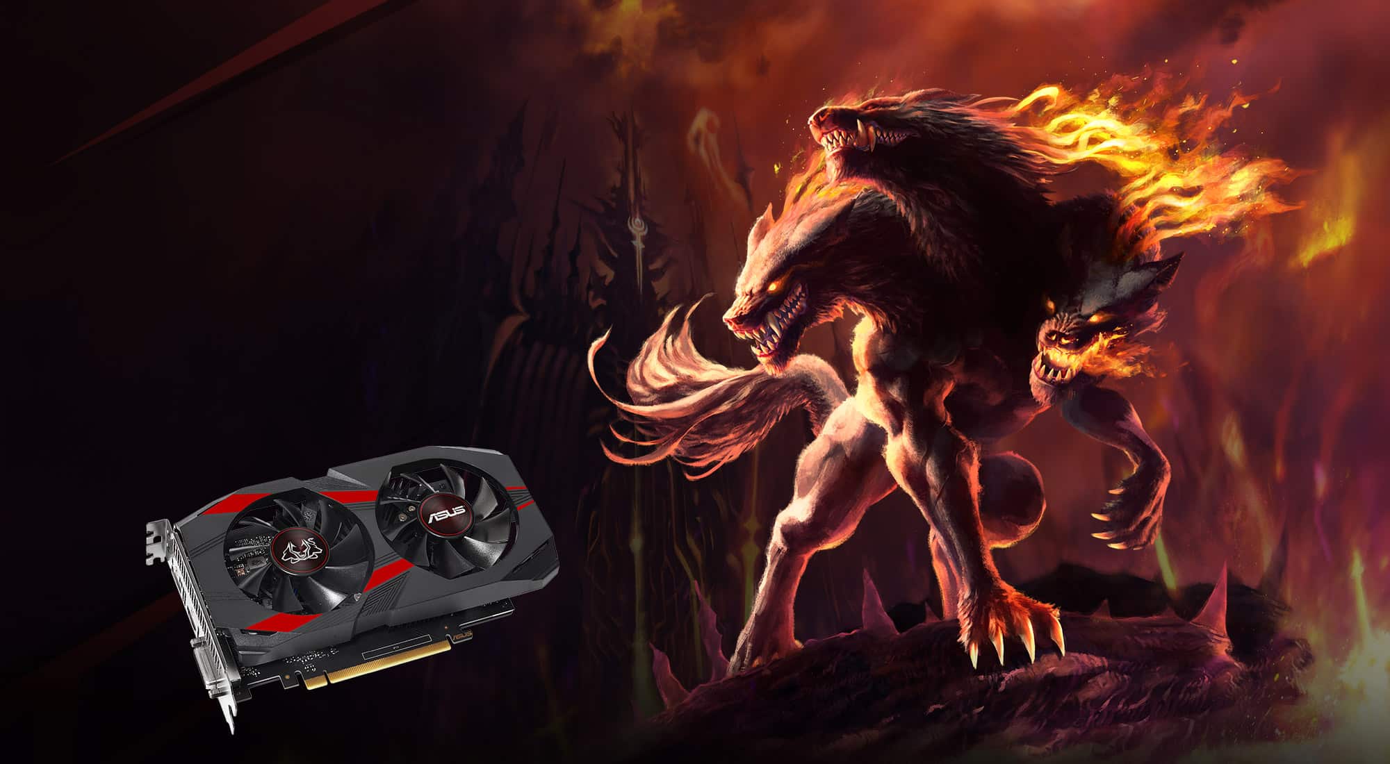 ASUS CERBERUS GTX1050TI O4G 4 card màn hình ASUS CERBERUS GTX1050TI O4G