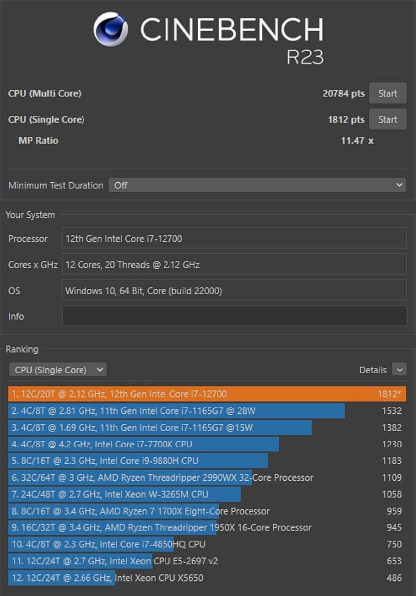 INTEL CORE I7-12700 4 cpu xzone đồng nai