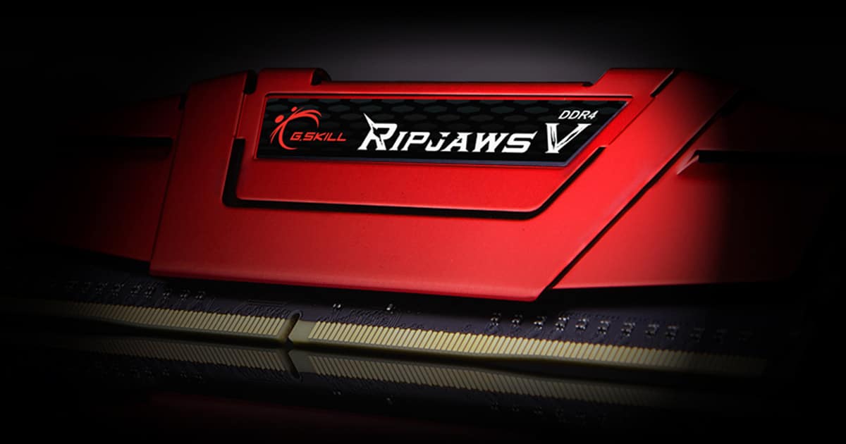 GSKILL RIPJAWS V 16GB (1x16GB) DDR4 3200MHz 2 bộ nhớ trong xzone đồng nai