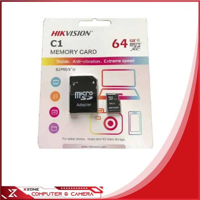 HIKVISION MICRO SD 64GB 1 thẻ nhớ Xzone đồng nai