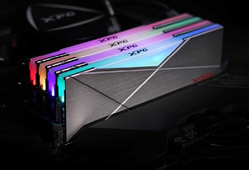 BỘ PC I3 12100F H610M GTX 1660s 5 ram-adata-xpg-spectrix-d50-16gb