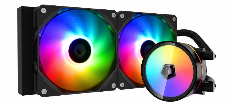 BỘ PC I3 12100F H610 RTX 2060 8 tan-nhiet-nuoc-id-cooling-zoomflow-240-xt