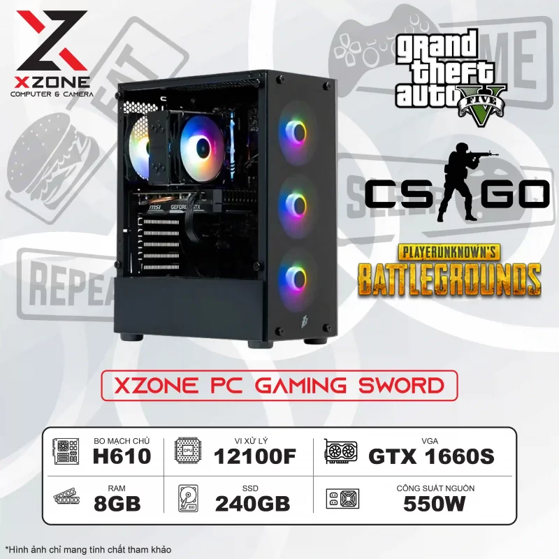 CẤU HÌNH CHƠI MƯỢT GTA 5 3 xzone pc gaming sword 01