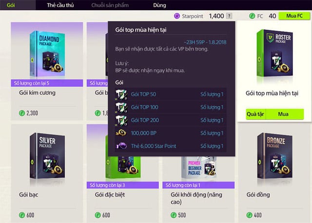 CẤU HÌNH CHƠI GAME FIFA ONLINE 4