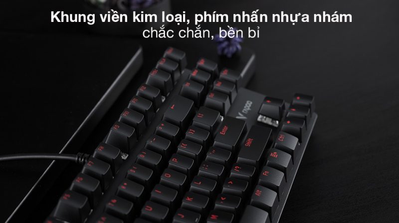 RAPOO V50S BLACK 2 co co day gaming rapoo v500alloy den 2 1