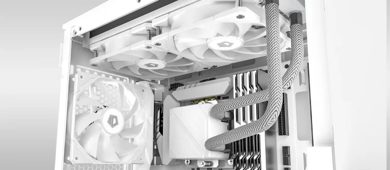 ID-COOLING DASHFLOW 240 WHITE 4 id cooling dashflow 240 white xzone dong nai 3