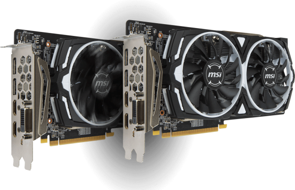 MSI RX 580 ARMOR 8GB OC (2ND) 3 msi rx 580 armor 8g oc 2nd