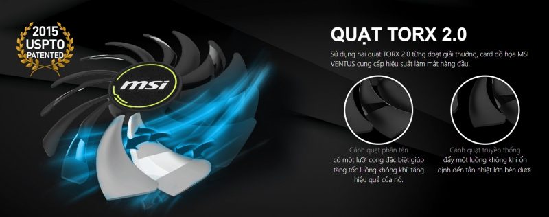 MSI GTX 1660 Super VENTUS XS OC (2ND) 5 quat torx 2