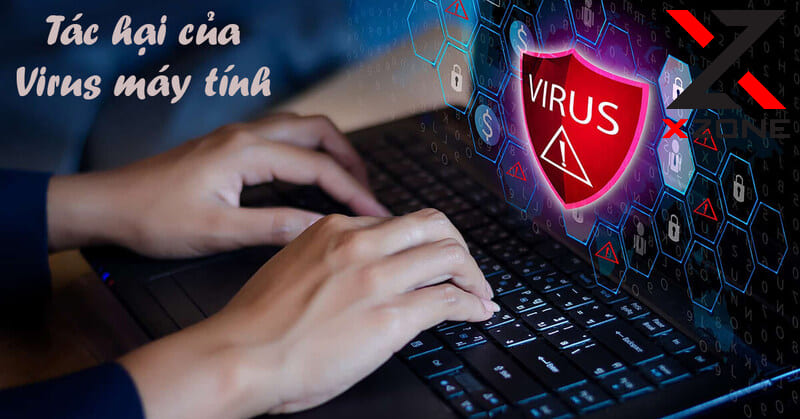 tác hại của virus máy tính