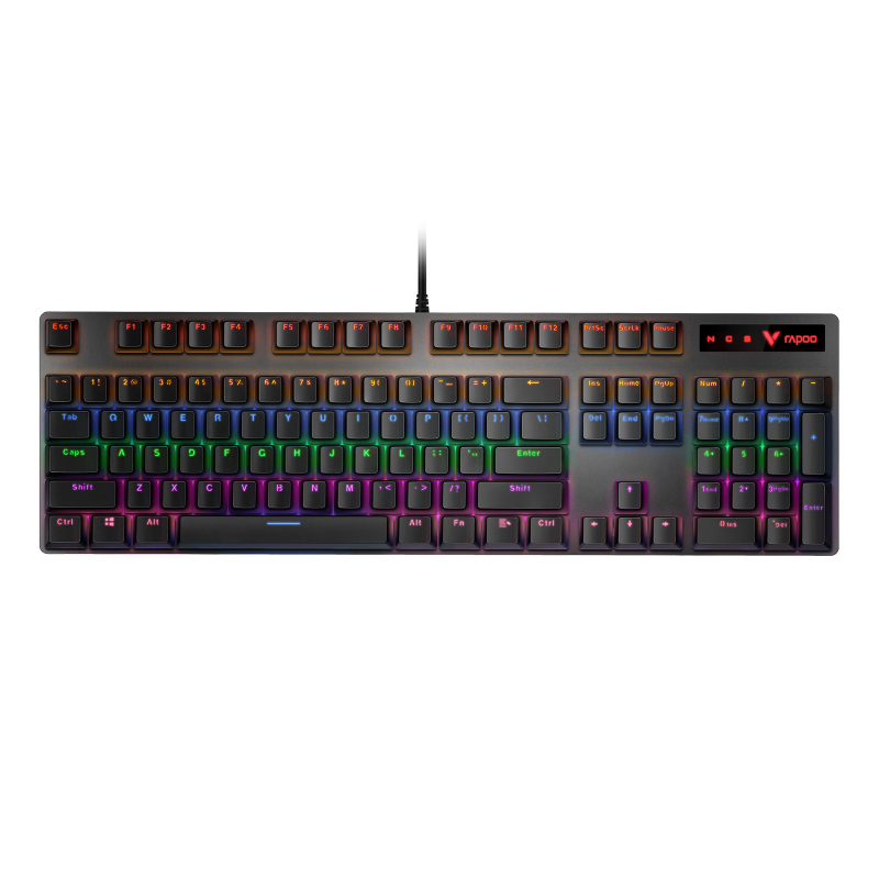 RAPOO V500 PRO 5 Trang bị switch Blue hoặc Brown