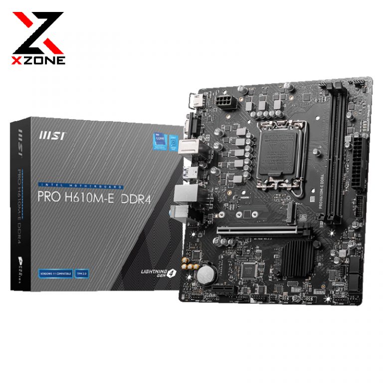 Mainboard MSI PRO H610M-E DDR4 | Chính Hãng & Giá Tốt