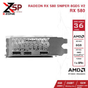UNIKA RADEON RX 580 SNIPER 8G GDDR5 V2 2 unika-radeon-rx-580-sniper-8g-gddr5-v2-01-01