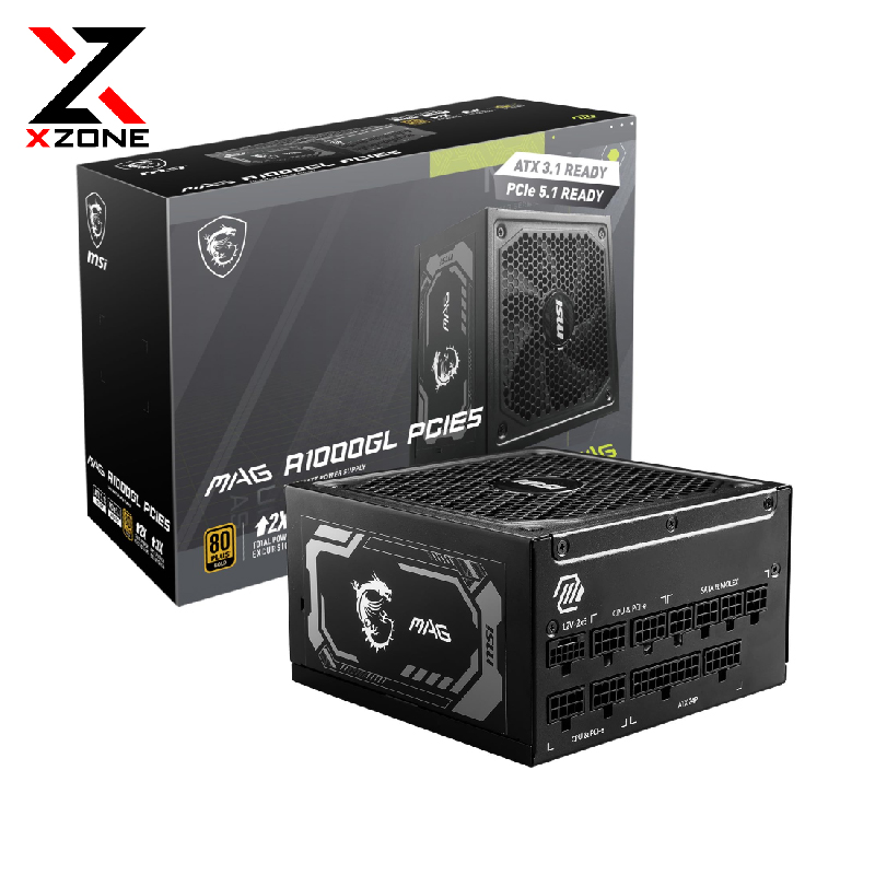 MSI MAG A1000GL PCIE5 3 MSI-MAG-A1000GL-PCIE5