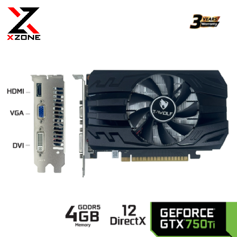 T-WOLF GTX 750Ti 4GB GDDR5 4 t-wolf-gtx-750ti-4gb-gddr5-01