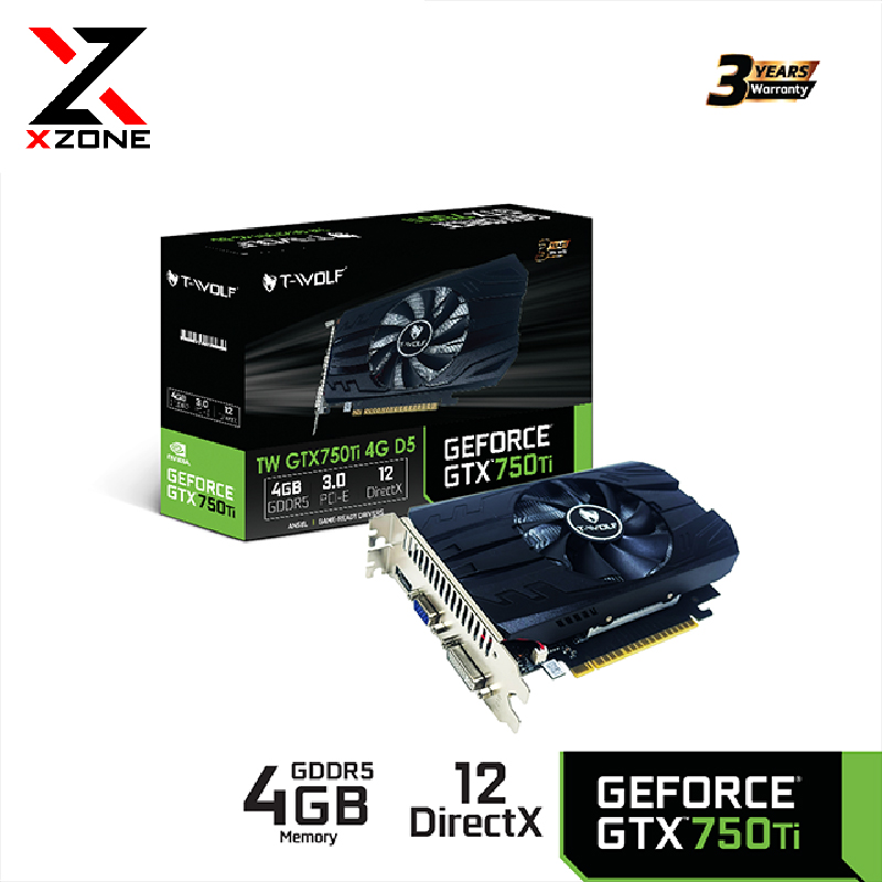 T-WOLF GTX 750Ti 4GB GDDR5 3 t-wolf-gtx-750ti-4gb-gddr5