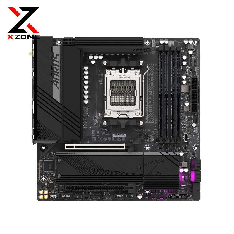 GIGABYTE B650M AORUS ELITE AX 5 GIGABYTE-B650M-AORUS-ELITE-AX-01