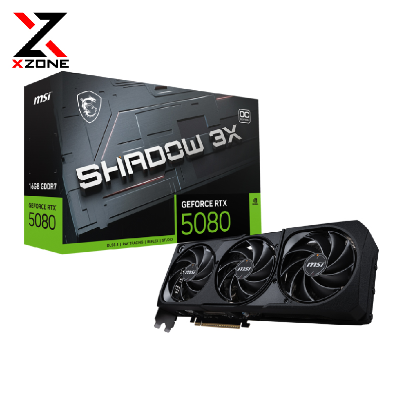 MSI GEFORCE RTX 5080 16G SHADOW 3X OC 3 MSI-GeForce-RTX-5080-16G-SHADOW-3X-OC