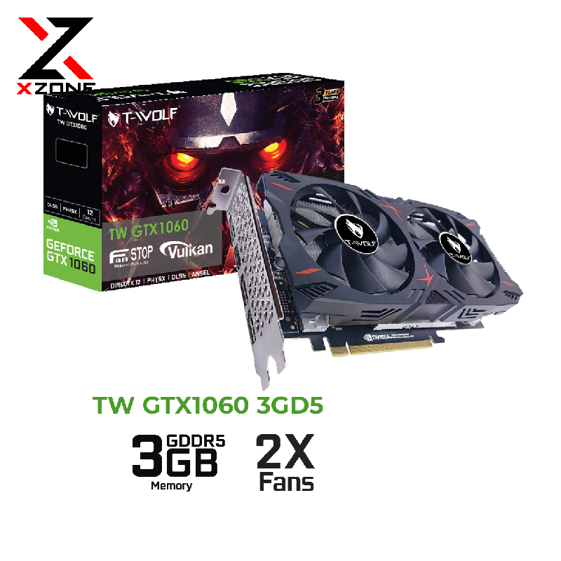T-WOLF GTX 1060 3GB GDDR5 2 T-WOLF-GTX-1060-3GB-GDDR5