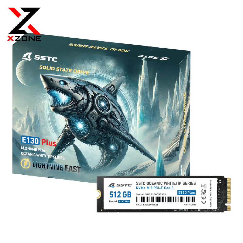 SSTC OCEANIC WHITETIP E130 Plus 512GB NVMe M.2 2280 PCIe Gen3x4 2 sstc-oceanic-whitetip-e130-plus-512gb-nvme-m-2-2280-pcie-gen3x4