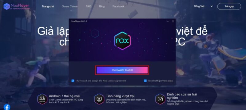 Top 5 phần mềm giả lập nhẹ nhất 4 Phần mềm giả lập NOX Player