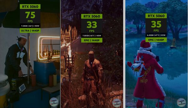 DLSS 4 với Multi Frame Generation giúp tăng thêm 20–30 % FPS, đồng thời giảm latency, đặc biệt hiệu quả với NVIDIA Reflex 2 Frame Warp. Screenshot 2025 07 22 103055