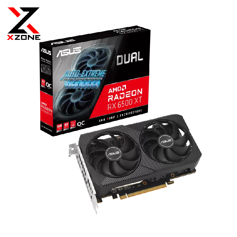 ASUS DUAL RADEON RX 6500 XT V2 OC EDITION 4GB GDDR6 3 asus-dual-radeon-rx-6500-xt-v2-oc-edition-4gb-gddr6